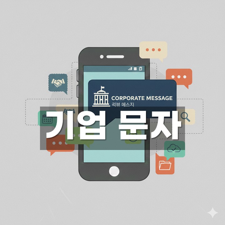 기업문자 발송 방법·예시 총정리