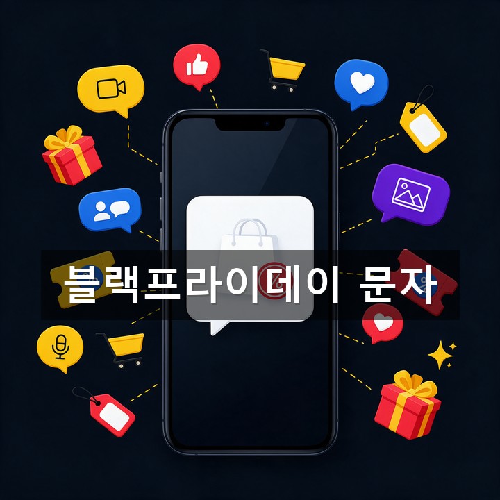 블랙프라이데이 문자 발송 방법·예시 총정리