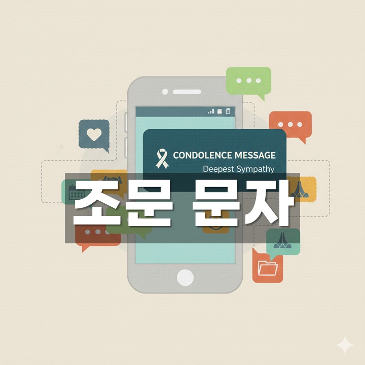 조문 문자 발송 방법·예시 총정리