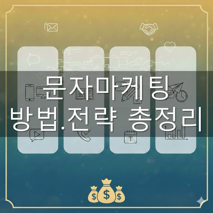 문자마케팅 방법·전략 총정리