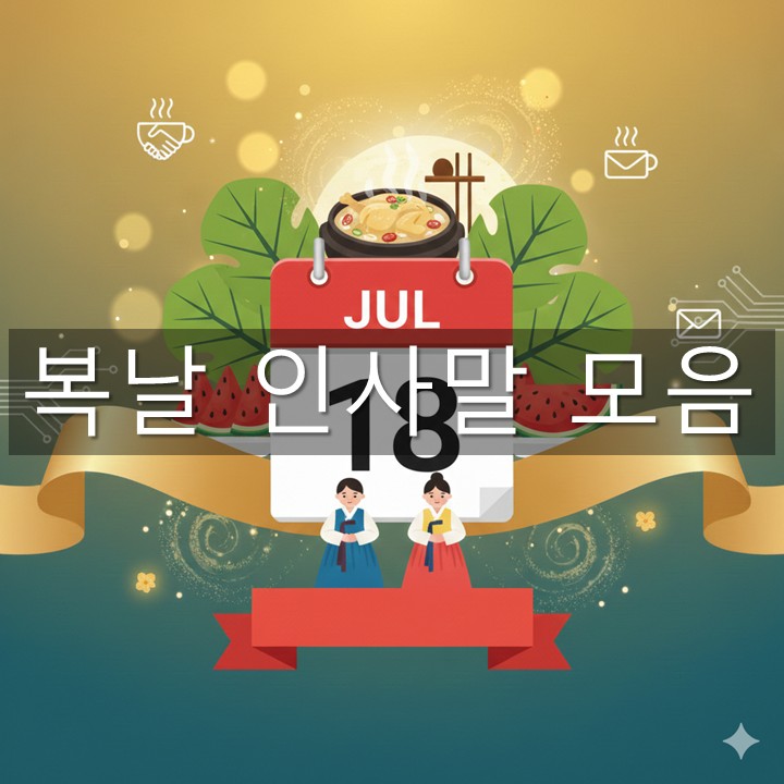 복날 인사말 모음