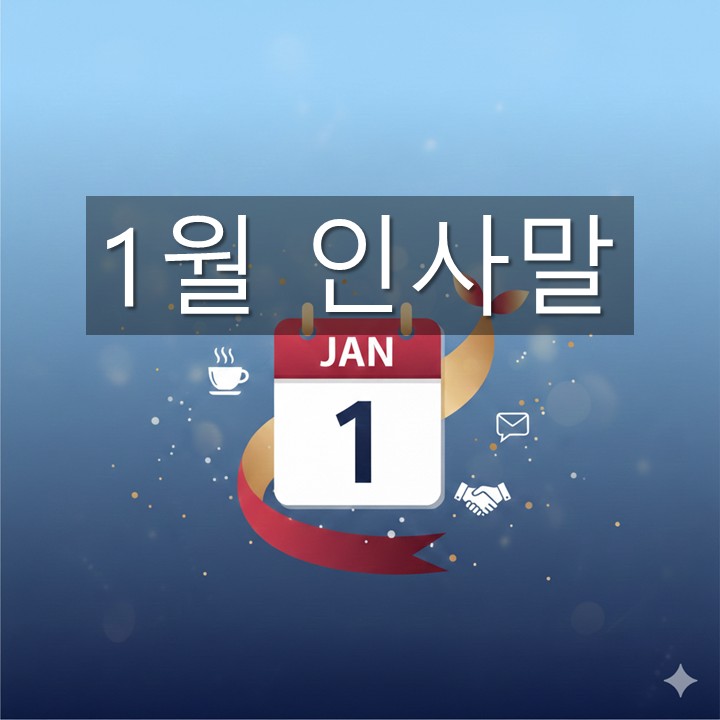 1월 인사말 모음