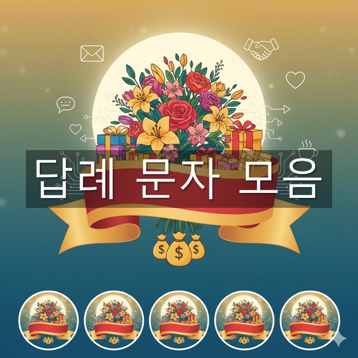 답례 문자 모음