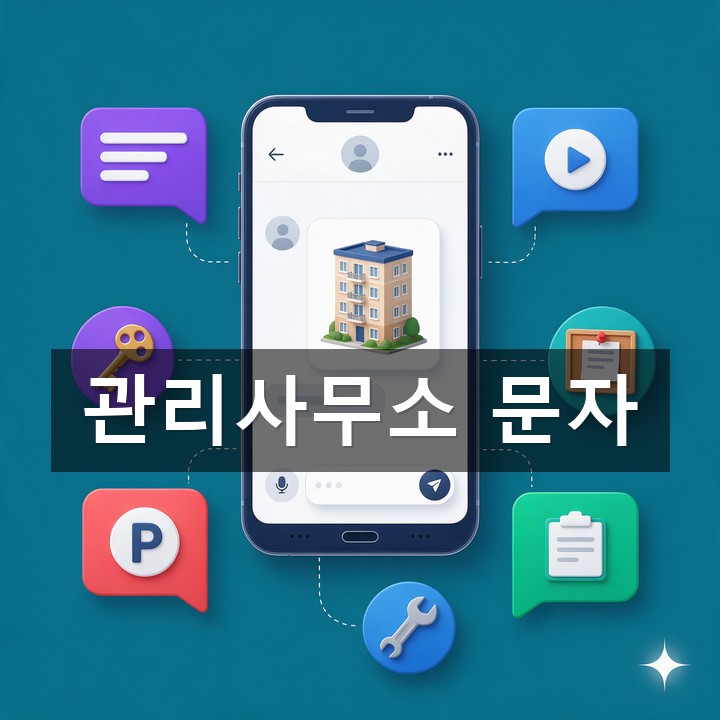 관리사무소 문자 발송 방법·예시 총정리