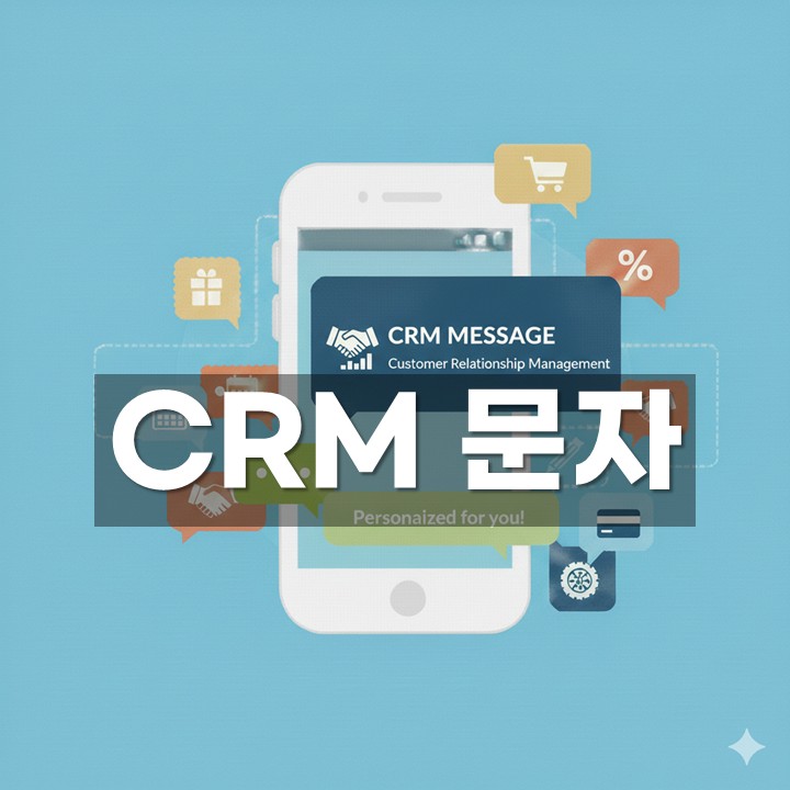 CRM 문자 발송 방법·예시 총정리