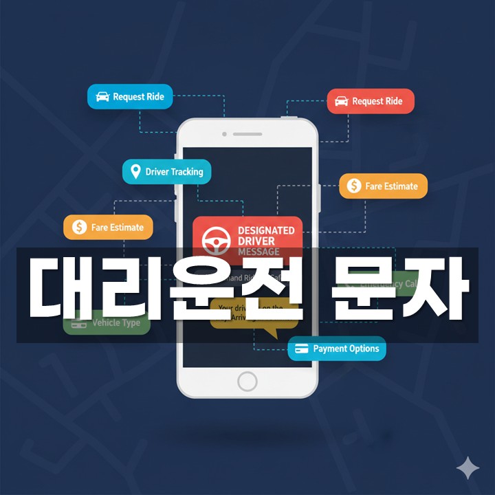 대리운전 문자 발송 방법·예시 총정리