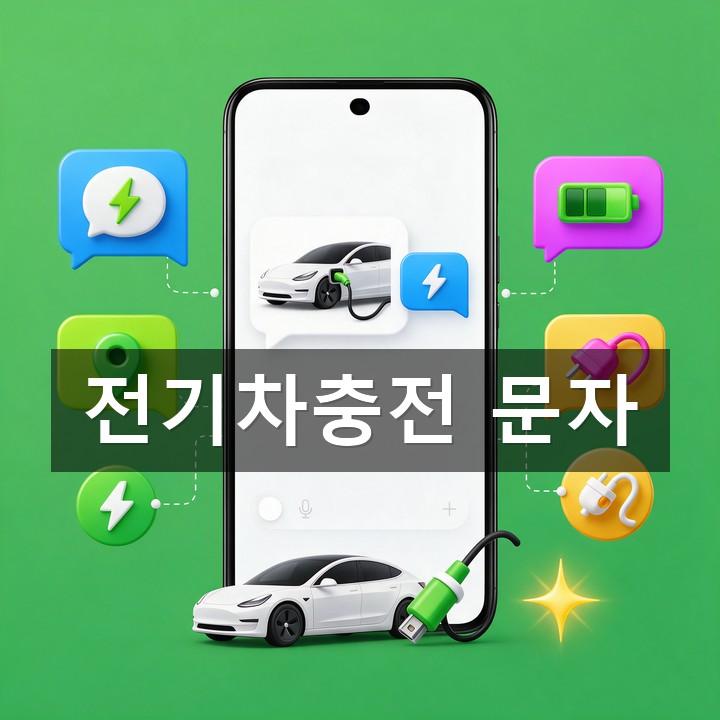 전기차충전 문자 발송 방법·예시 총정리