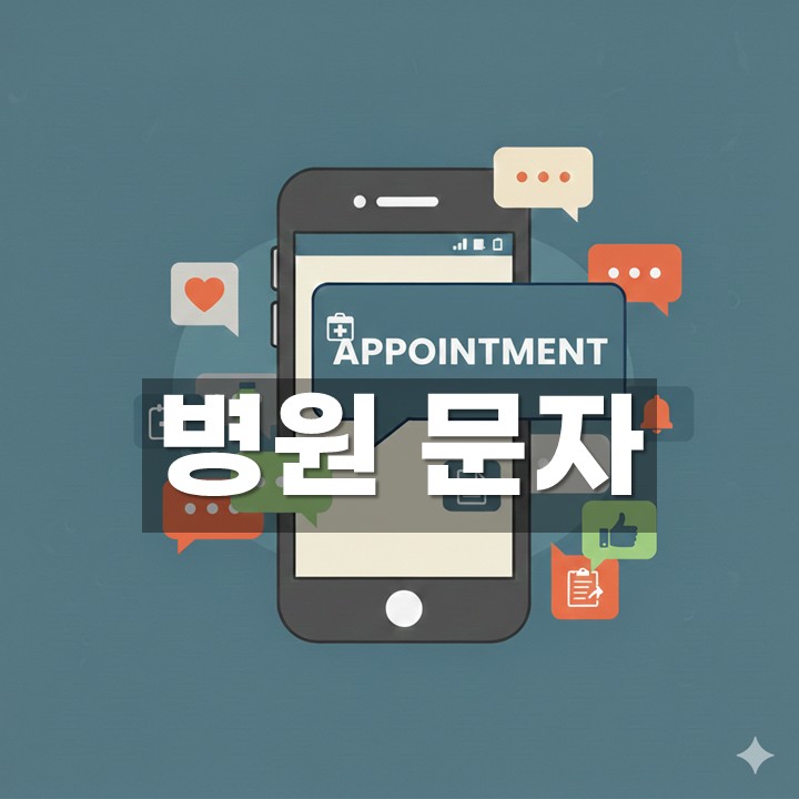 병원 문자 발송 방법·예시 총정리