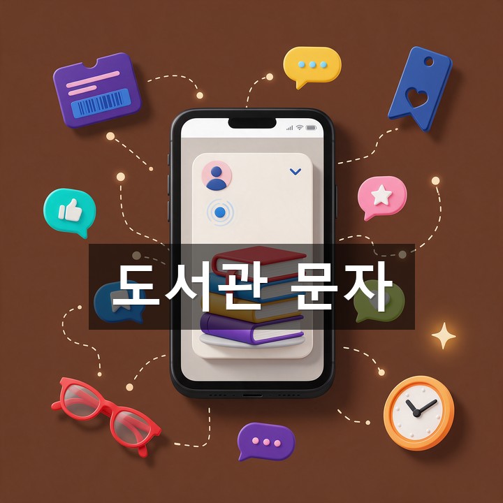 도서관 문자 발송 방법·예시 총정리