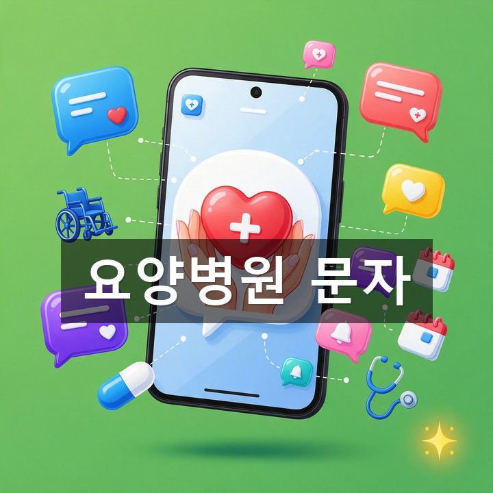 요양병원 문자 발송 방법·예시 총정리