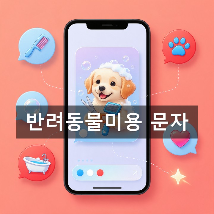 반려동물미용 문자 발송 방법·예시 총정리