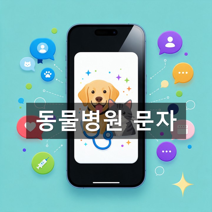 동물병원 문자 발송 방법·예시 총정리