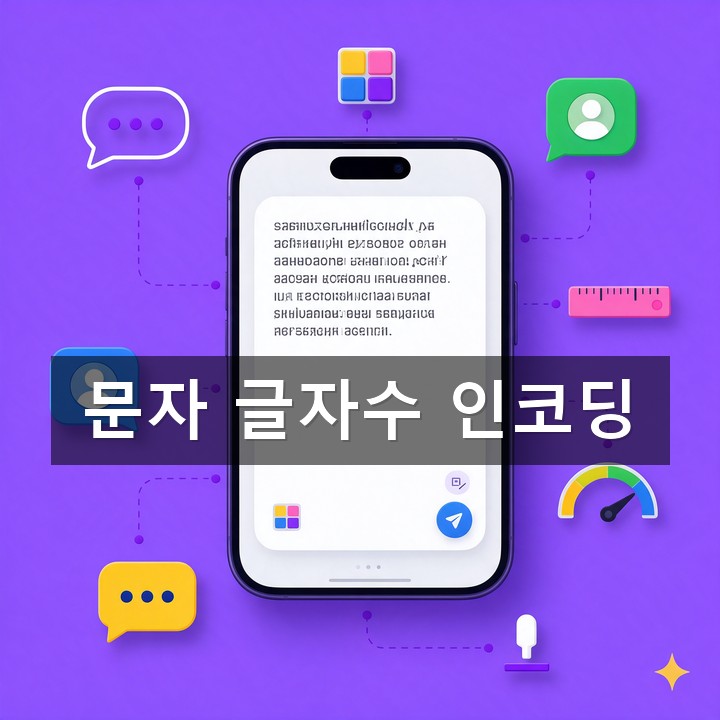 문자 글자수·인코딩 기준 가이드