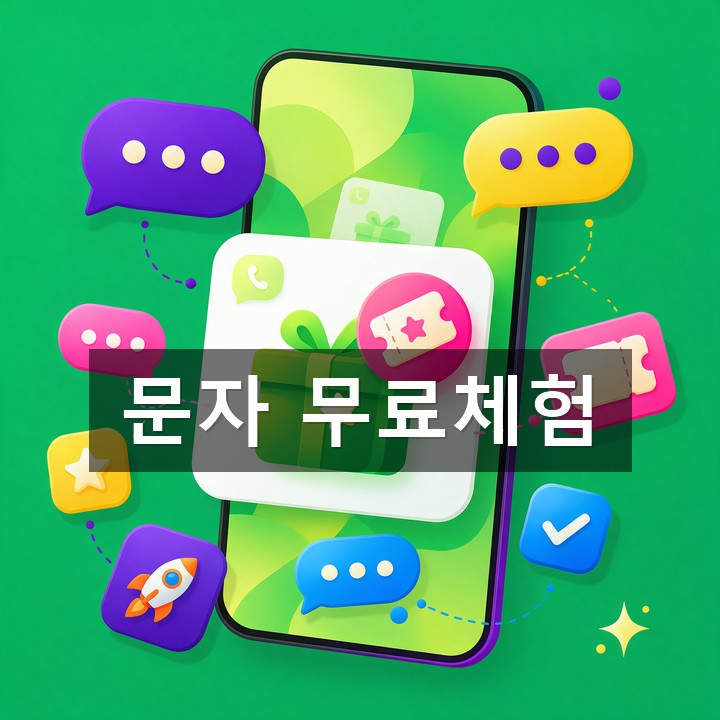 문자 무료체험 가이드 총정리