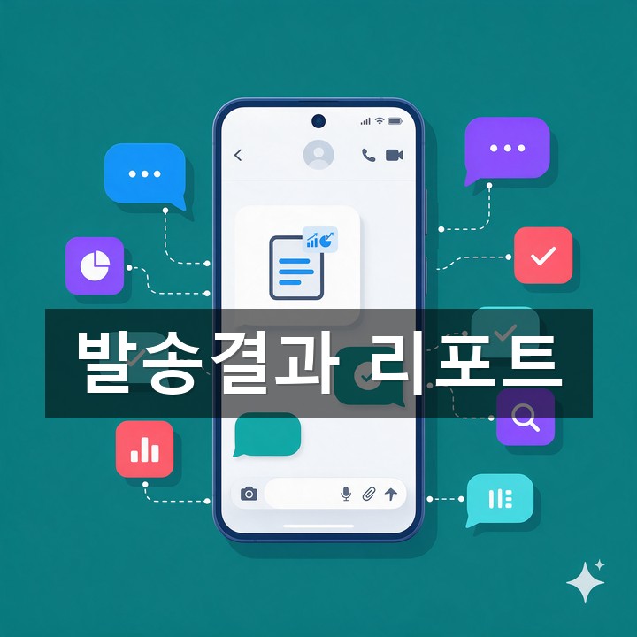 문자 발송결과 리포트 가이드