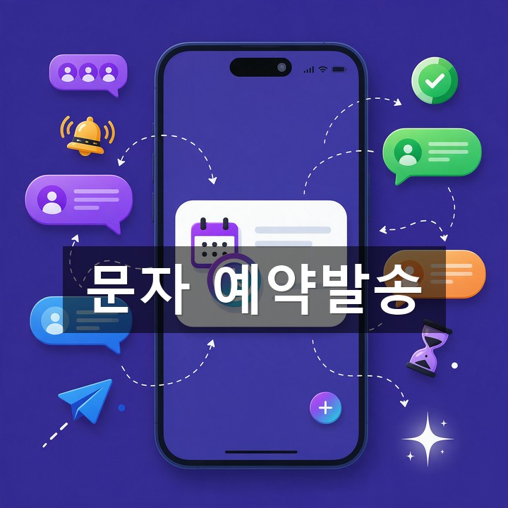문자 예약발송 가이드 총정리