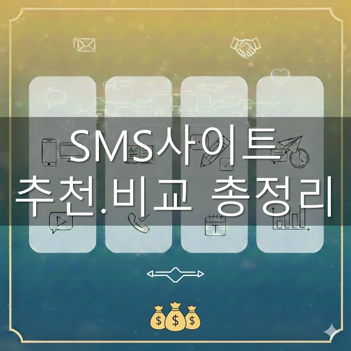 SMS사이트 추천·비교 총정리