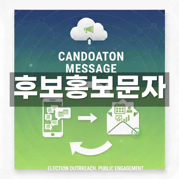 후보홍보문자