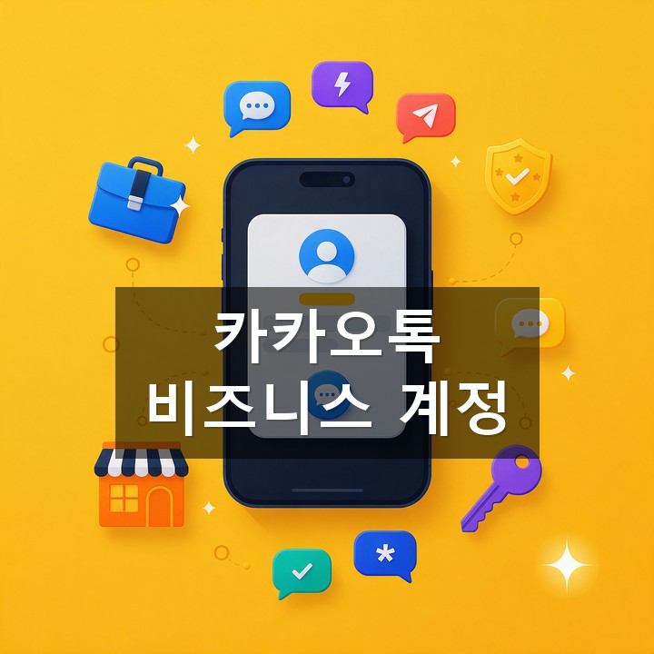 카카오톡 비즈니스 계정 개설 가이드