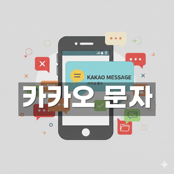 카카오 문자 발송 방법·활용 총정리