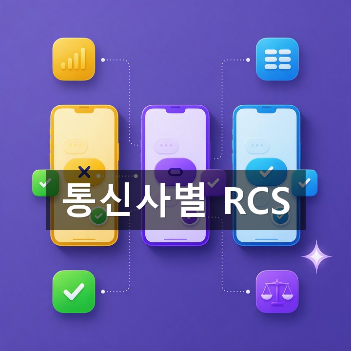 SKT·KT·LG RCS 지원 비교 가이드